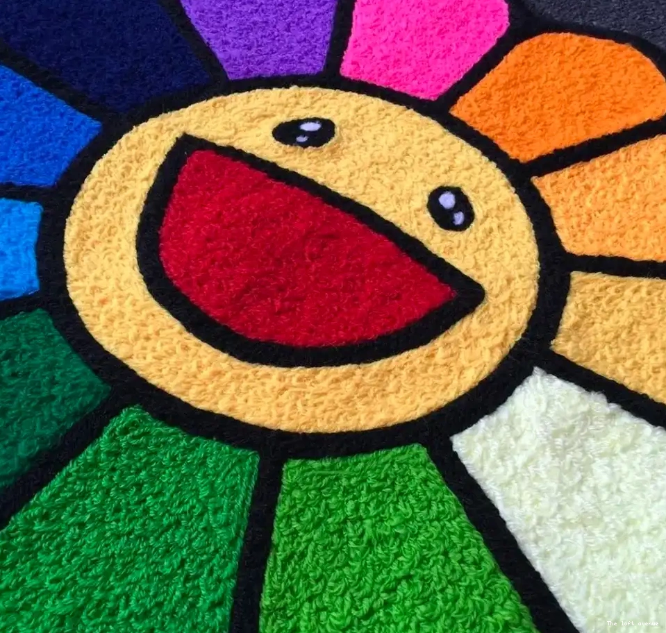 FLOWER MURAKAMI RUG 0607